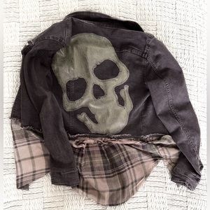 Green Skull Levi’s Jacket